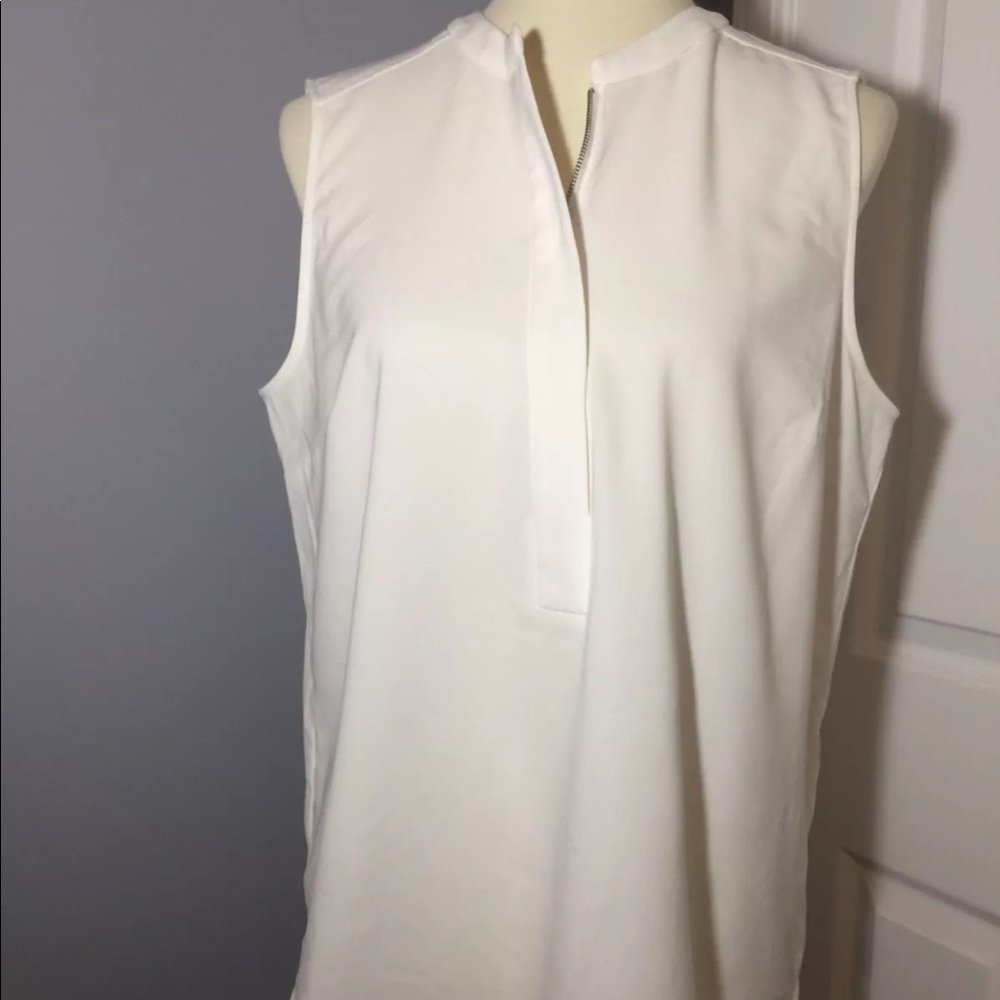 🎉3/4 Zip Sleeveless tunic XXL NWT - Picture 1 of 4